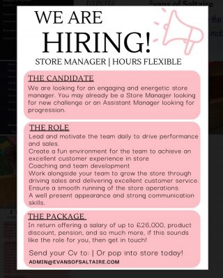 An exciting opportunity you do not want to miss!