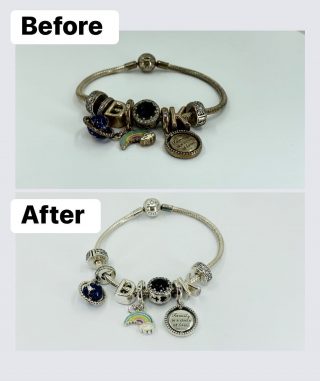 We love a good jewellery clean up!